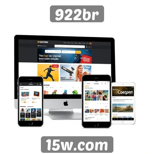 Desempenho técnico do site 922br em diferentes dispositivos